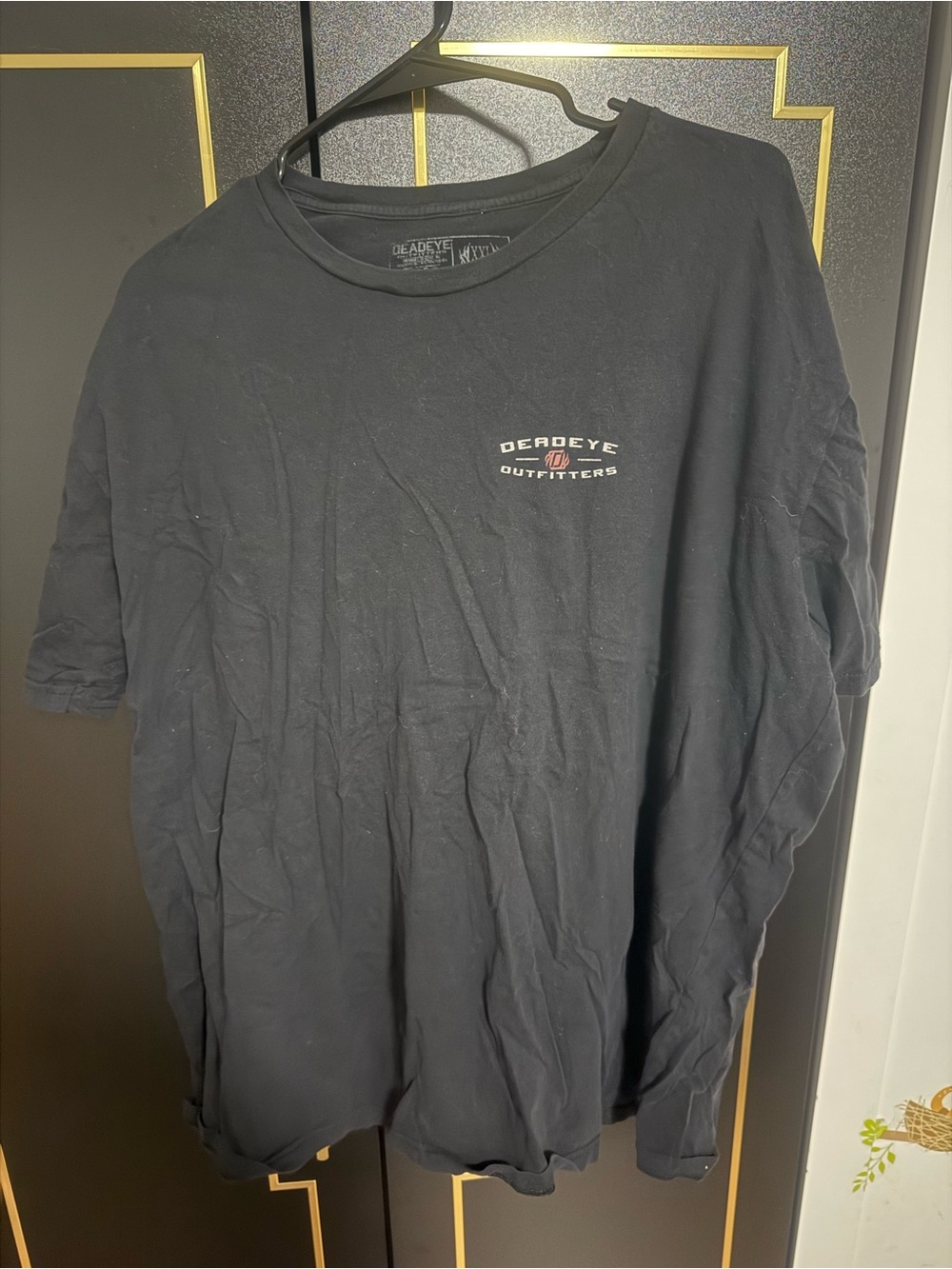 Men's Black Logo Short Sleeve Tee